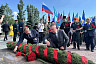 В парке Победы Саратова под гимн подняли флаг России