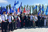 В парке Победы Саратова под гимн подняли флаг России